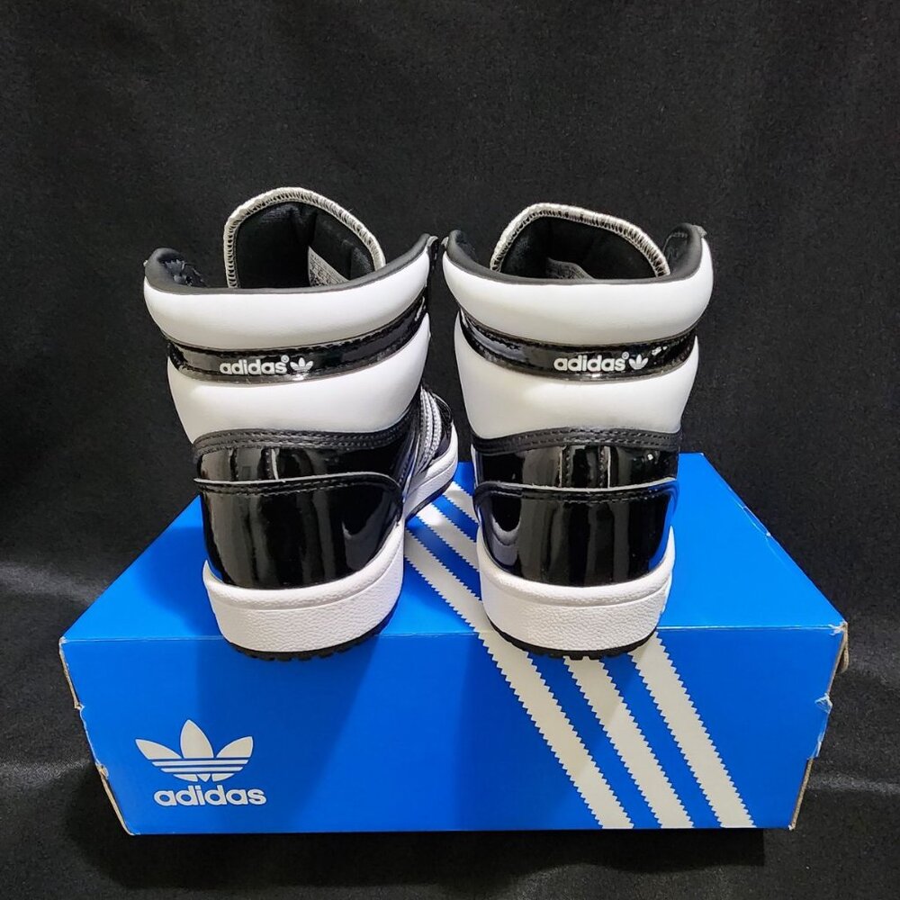 NIB Adidas Originals Top Ten RB Patent Leather Mens Size 7 - Picture 4 of 10